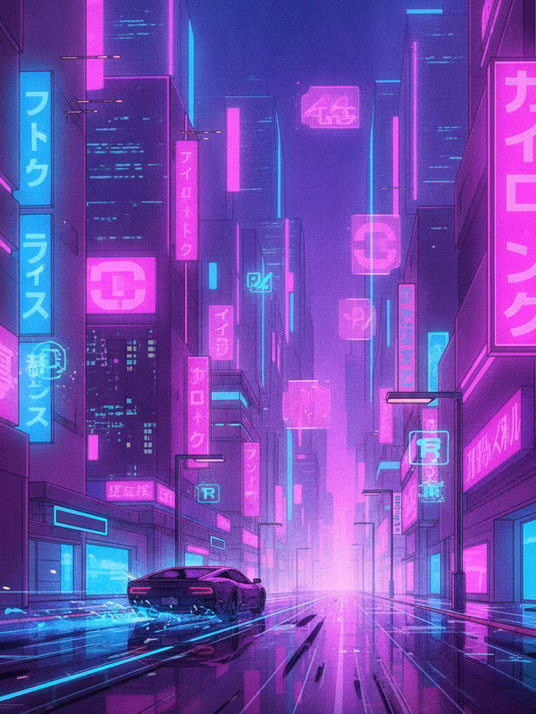 Night City Slot — Neonlichter einer nächtlichen Metropole